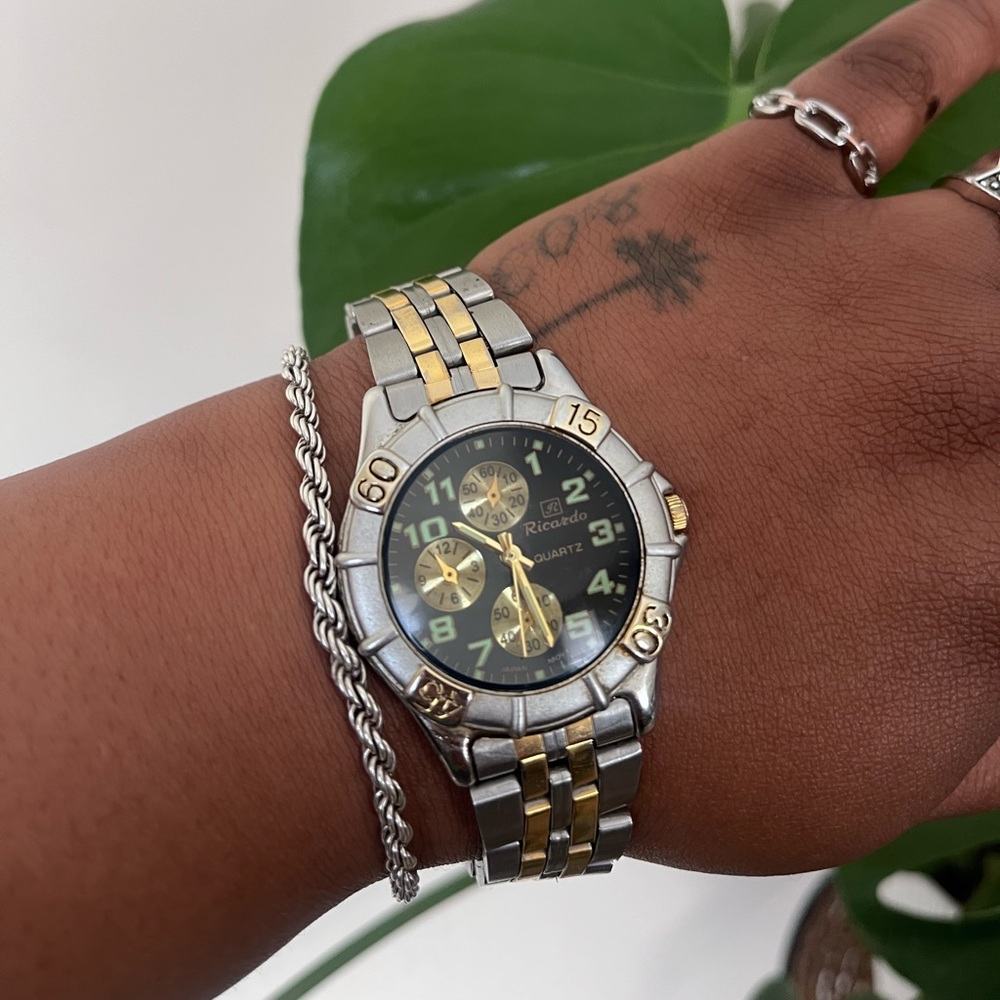 Ricardo Gold x Silver Watch